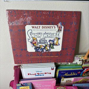 SNOW WHITE AND THE SEVEN‎ DWARFS SET OF 6 LOBBY CARDS (SEALED)